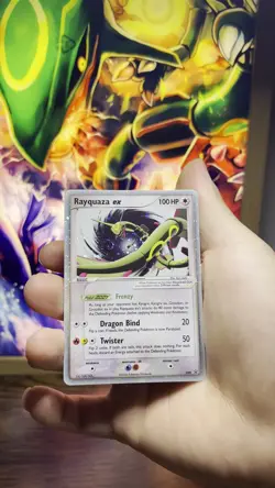 Rayquaza ex #039 Holo Promo - Black Star Promo - Pokemon TCG 2006 SWIRLED - Image 2