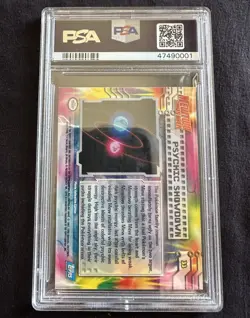 1999 TOPPS POKEMON THE MOVIE EDITION PSYCHIC SHOWDOWN-FOIL MOVIE EDITION PSA 9 - Image 2