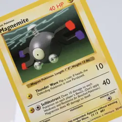 Pokemon TCG - Magnemite 53/102 Base Set Common Shadowless WOTC 1999 - EXC/NM - Image 1