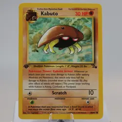 Pokemon TCG - Kabuto 50/62 Fossil Common 1st Edition WOTC 1999 - EXC/NM - Image 2