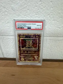 2000 POKEMON GAME MOVIE POKEMON 2000 MOVIE ANCIENT MEW PSA 8 - Image 1