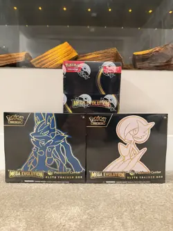 2X Mega Evolution Pokemon Center ETB + enhanced Booster Box BRAND NEW - Image 1