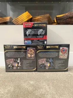 2X Mega Evolution Pokemon Center ETB + enhanced Booster Box BRAND NEW - Image 2