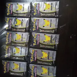 Pokemon Celebrations 25th Anniversary Booster Pack - Lot of 10 packs - Image 1