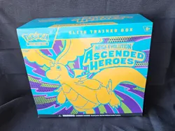 Pokemon TCG Ascended Heroes Elite Trainer Box ETB Factory Sealed In Hand! - Image 1
