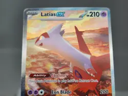 Pokemon Latias EX 239/191 Surging Sparks Full Art Special Illustration Rare sc - Image 2