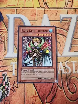 Fairy King Truesdale TFK-EN001 Super Rare NM Yugioh - Image 1