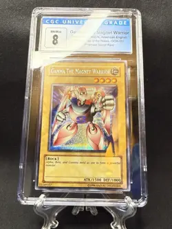 Yu-Gi-Oh! 2003 Gamma the Magnet Warrior Promo Card DOR-003 Nm/mint 8 CGC - Image 1
