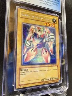 Yu-Gi-Oh! 2003 Gamma the Magnet Warrior Promo Card DOR-003 Nm/mint 8 CGC - Image 2