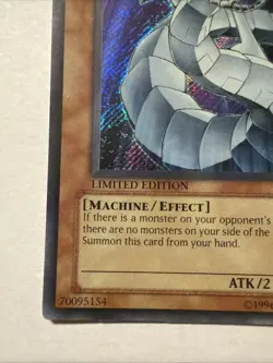 Cyber Dragon CT03-EN002 YuGiOh Collectible Tins 2006 Holo - Image 5