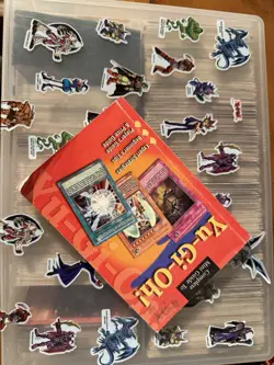 Konami Yu-Gi-Oh! TCG Mixed Card Lot Exodia Blue-Eyes Storage Box Stickers - Image 1