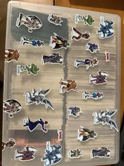 Konami Yu-Gi-Oh! TCG Mixed Card Lot Exodia Blue-Eyes Storage Box Stickers - Image 4