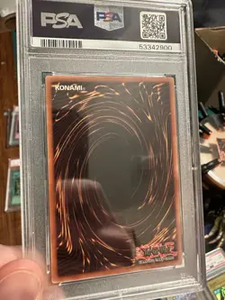 2002 Yu-Gi-Oh! Sanga Of The Thunder Metal Raiders MRD 1st Ed Super PSA 10 FADED - Image 2