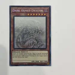 Yugioh Dark Armed Dragon 1st Ed Ghost Rare Nm - Image 1