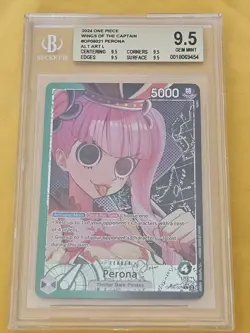 2024 One Piece Wings of Captain Perona Leader Special Alternate Art #OP06-021 - Image 1