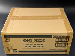 One Piece TCG English OP-13 Carrying On His Will Booster Box Case SEALED - Image 1