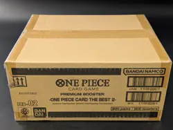 One Piece PRB-02 The Best Vol 2 Premium English Booster 10-Box Case SEALED - Image 3