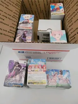 Weiss Schwarz sets Lot 2500+ CR/CC/C/U 100+ R Rares nikke, Hololive etc english - Image 2