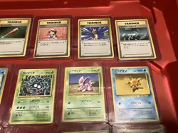 Pokemon No Rarity Symbol Japanese Base Set First Edition 24 Card Lot - Image 5