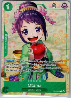 Otama (Alt Art) OP07-022 English 500 Years in the Future - One Piece Card - NM - Image 1