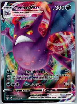 Crobat VMAX 045/072 Shining Fates - Pokemon Card - NM - Image 1