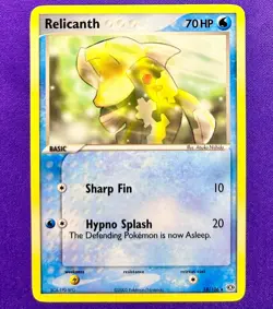 Relicanth | 18/106 | EX Emerald | 2005 Vintage Rare Pokemon TCG Card | LP - Image 1