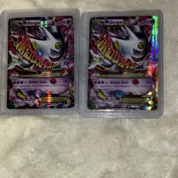 Pokemon M Gengar EX Holo Cards x2 English TCG Psychic Standard 121 - Image 2