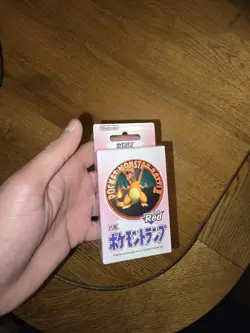 Pokemon Playing Cards Poker Deck Charizard Red 3D Unused - Image 1