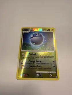 Pokemon TCG Voltorb Stormfront SH3/3 Reverse Holo Holo Rare Card (NM-/LP+) - Image 1