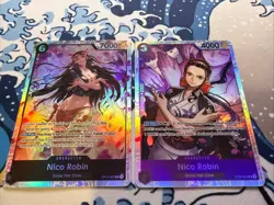 One Piece Card Game Nico Robin ST26 & OP12 - Image 1