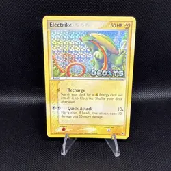 Pokemon Electrike EX Deoxys 60/107 Stamped Holo 50 HP English Card - Image 1