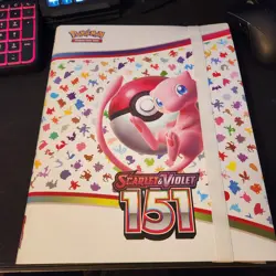 Pokemon 151 Binder and Cards Incomplete Set - Image 1