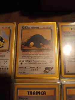 Pokemon TCG - Rocket's Snorlax 033/132 Gym Heroes Rare Card - Image 3