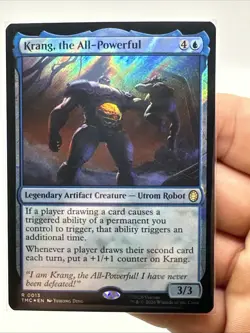 Krang, the All-Powerful - Surge Foil Teenage Mutant Ninja Turtles MTG - Image 2
