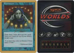 Brainstorm - Jon Finkel - 2000 ~ Near Mint World Championship N MTG Magic Ultima - Image 1