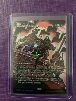 Doubling Season (Borderless) Teenage Mutant Ninja Turtles Eternal-Legal Foil - Image 1