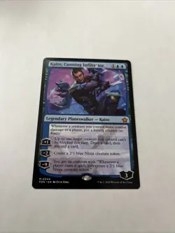 MTG Kaito, Cunning Infiltrator Foundations Mythic - Image 1