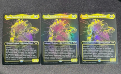 Nashi, Searcher in the Dark -X3 SHOWCASE FOIL - MTG Duskmourn NM/M - SHIPS NOW - Image 1