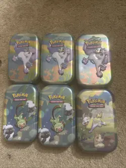 Pokemon TCG Galar Pals Mini Tins NEW Lot of 6 - Image 2