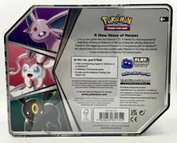 Pokemon TCG V Heroes Tin Espeon V Promo New Factory Sealed 2022 - Image 2