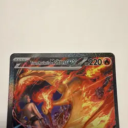 Pokemon TCG Team Rocket's Moltres 229/182 SIR Destined Rivals NM - Image 2