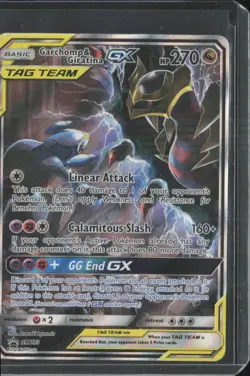 Pokemon TCG Garchomp & Giratina GX Tag Team SM193 Promo Holo See Photo - Image 1