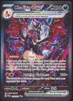 Pokemon TCG Paldean Fates Special Illustration Rare Charizard EX 234/091 NM - Image 1