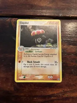 Pokemon TCG Claydol 24/106 Emerald Holo Stamped - MP - Image 1