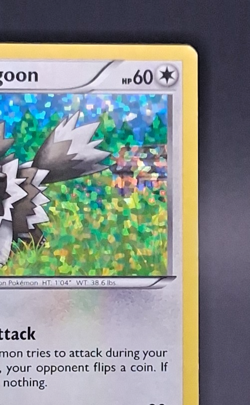Zigzagoon 11/12 - McDonald's 2015 Promo - Confetti Holo - Pokemon TCG - NM/LP - Image 2