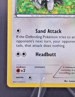 Zigzagoon 11/12 - McDonald's 2015 Promo - Confetti Holo - Pokemon TCG - NM/LP - Image 5