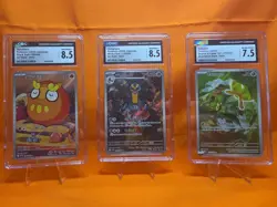 Pokemon TCG CGC Graded Lot Of 3 - Image 1