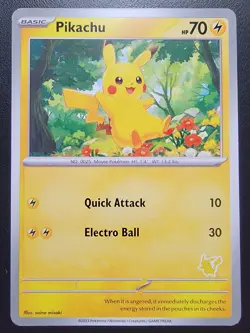 Pikachu My First Battle Regular Pokemon Tcg LP - Image 1
