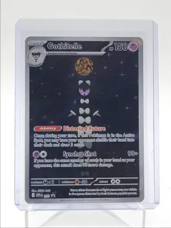GOTHITELLE 2025 POKEMON SCARLET & VIOLET BLACK STAR PROMOS #211 Q5542 - Image 1