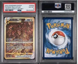 2023 Pokemon TCG Giratina VSTAR Gold Crown Zenith - GG69/GG70 PSA 6 - 666 Cert - Image 3